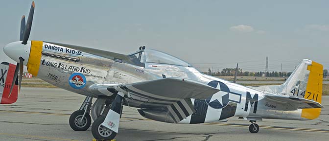 North American P-51D Mustang NL151HR Dakota Kid II/Long Island Kid, April 29, 2016